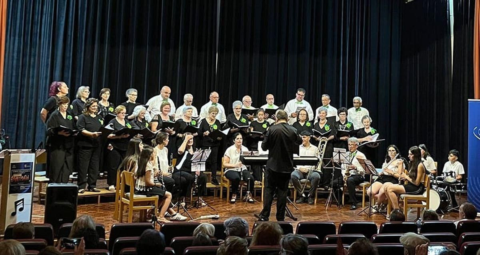 La Coral Polifónica Candea, encargada de organizar el evento.