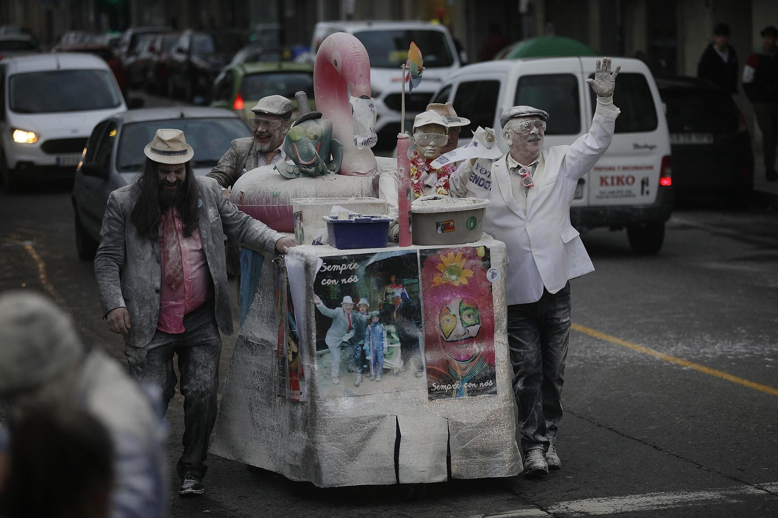 Galería | Los entroideiros conquistan Xinzo en el Domingo de Fareleiro