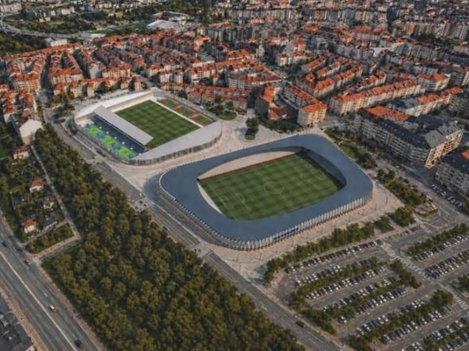 Proyecto de "O Couto, cidade deportiva", presentado por el BNG.