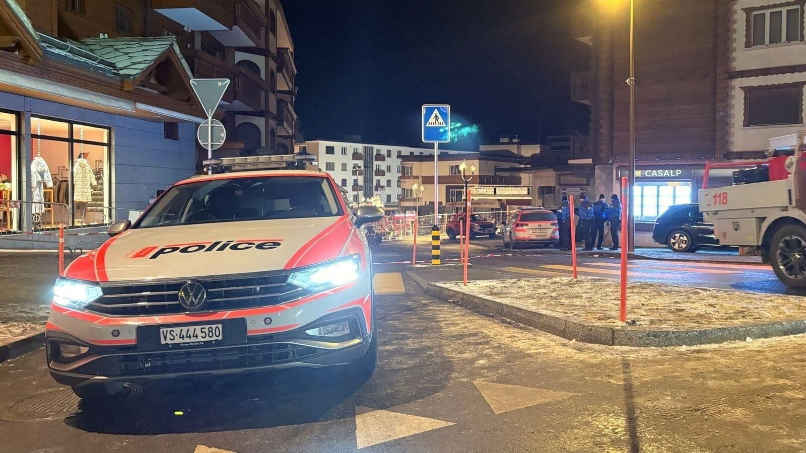 Incendio en el bar Le Constellation de la estación de esquí de Crans-Montana, Valais (Suiza)