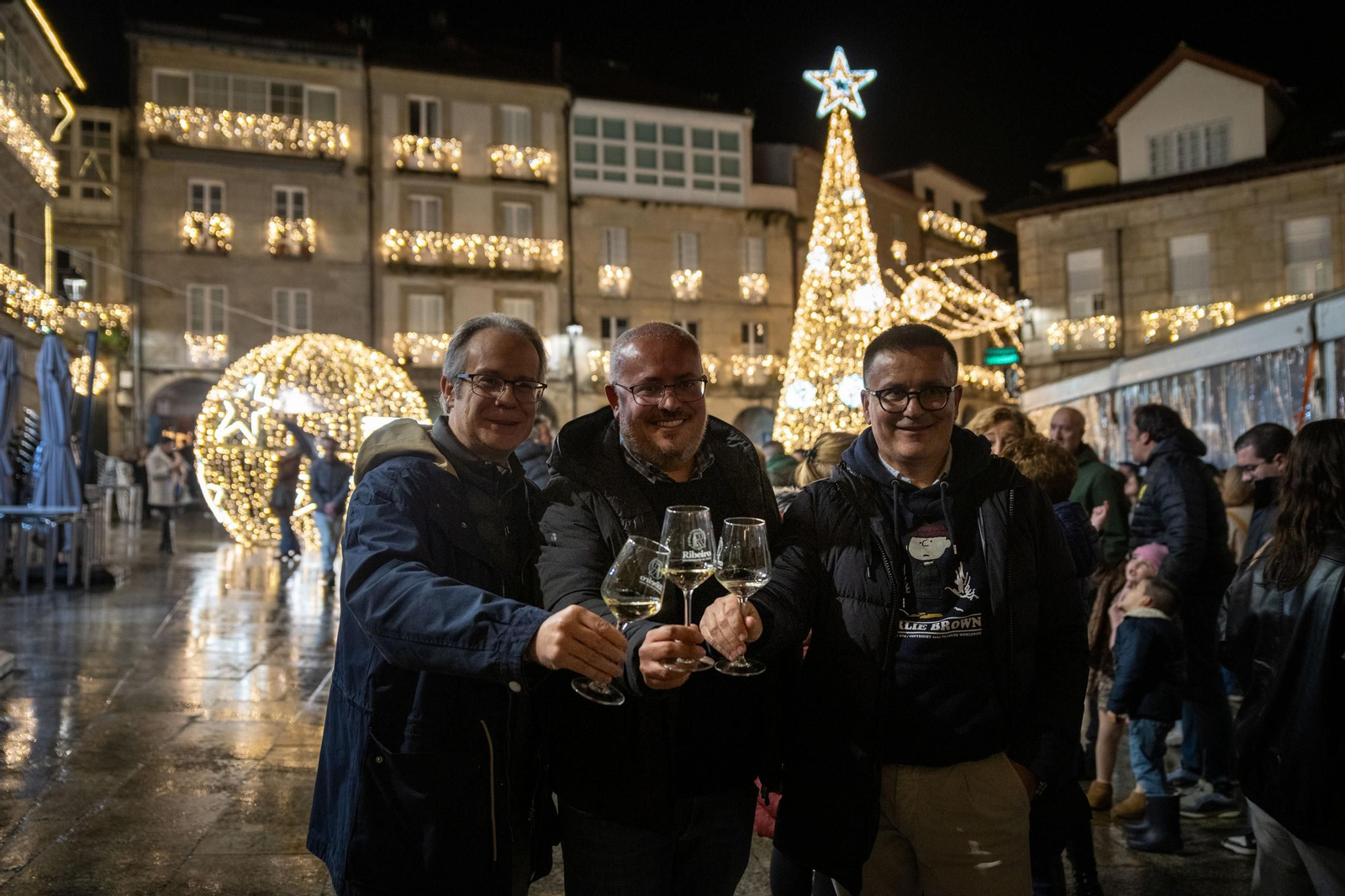 Galería | Ribadavia disfruta del encendido de la Navidad