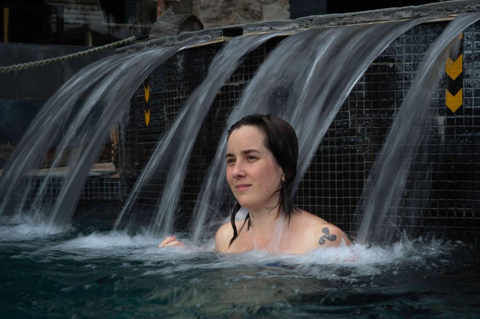 La reapertura de las termas privadas de Outariz el 1 de junio devolvió la normalidad a la zona.

Fotos Martiño Pinal