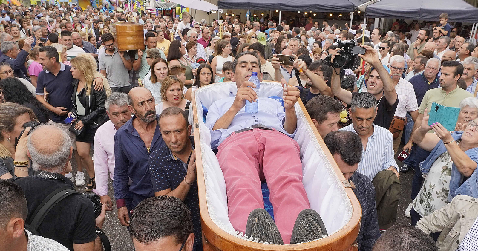 Procesión de Santa Marta de Ribarteme.