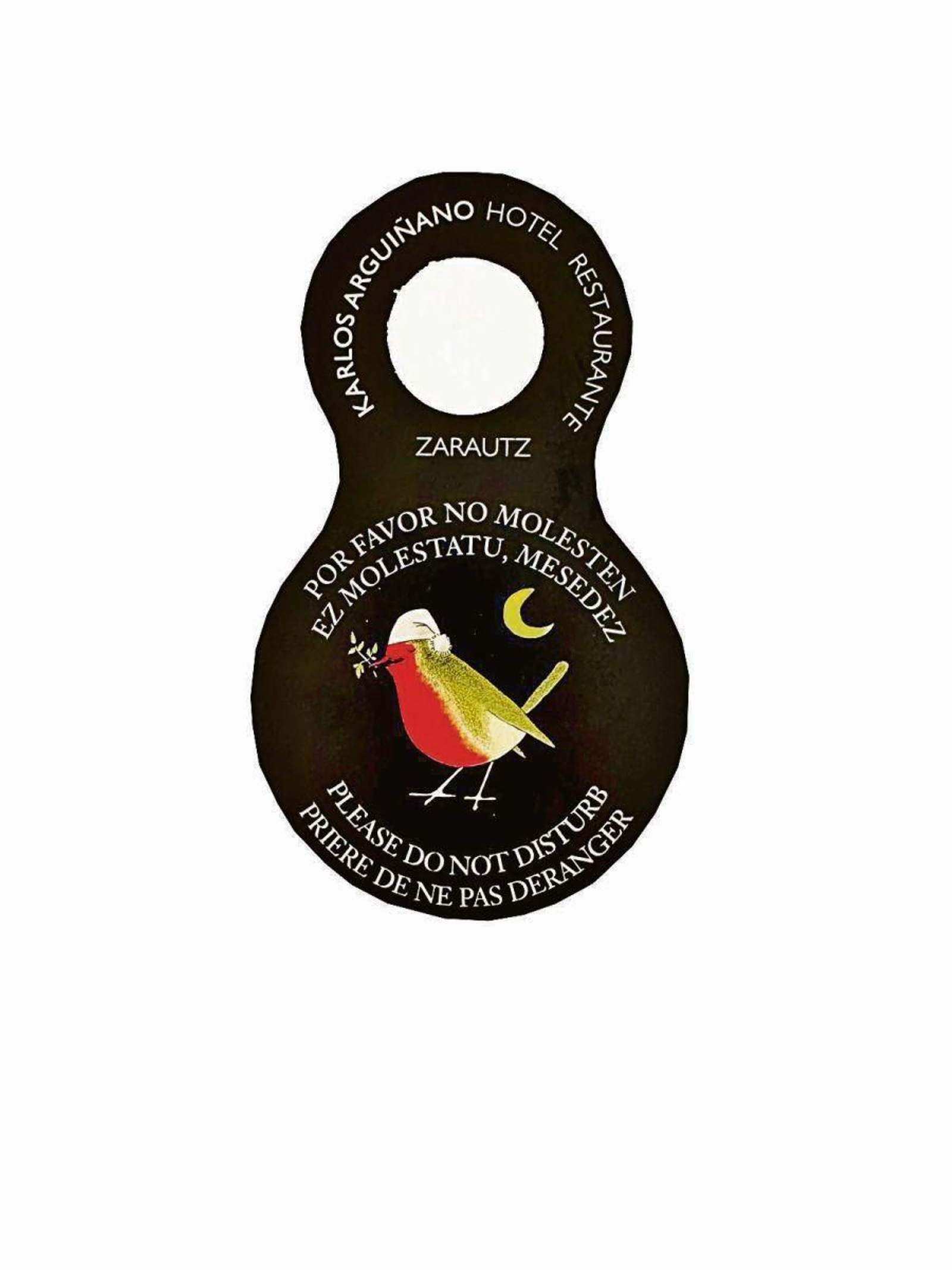 El humor de Arguiñano presente en su hotel.