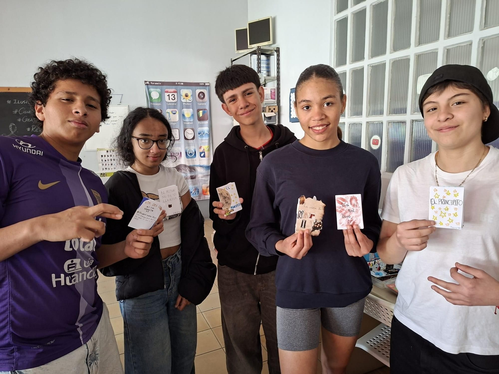 O Día do Libro no colexio Cardenal Cisneros