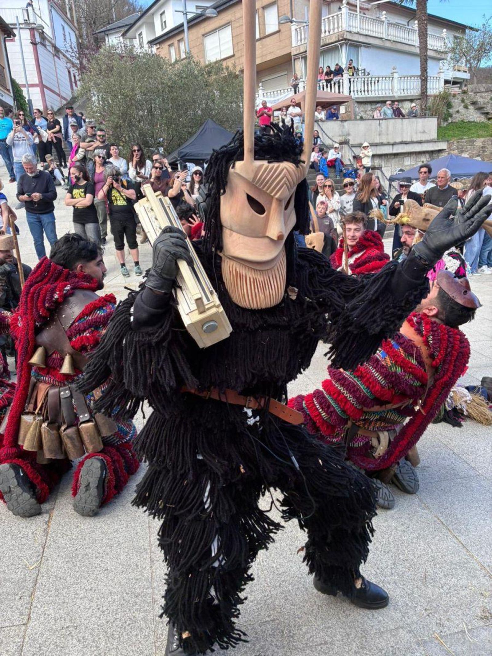 La tradición reinó durante la mañana en el lugar.