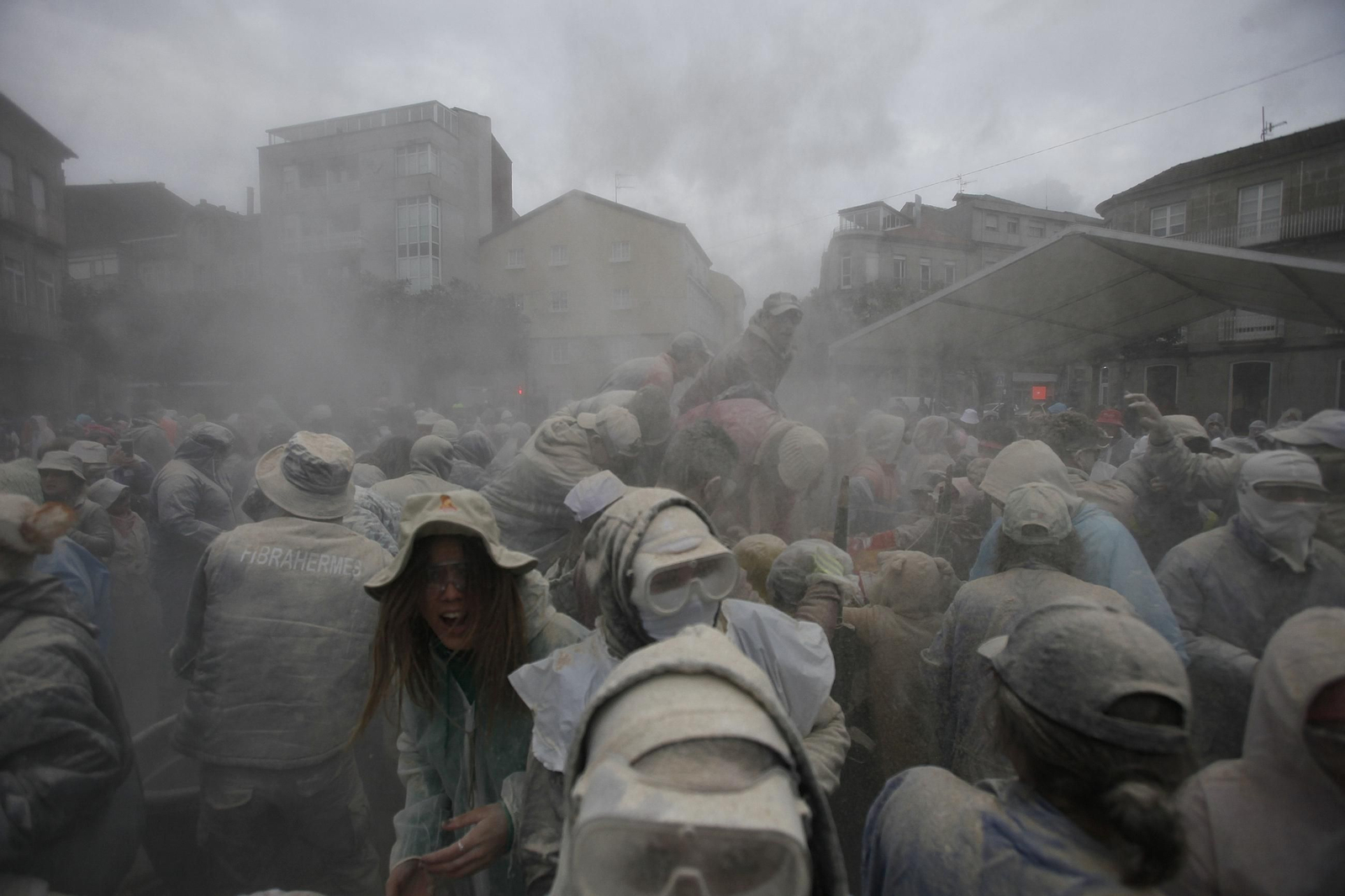 Galería | Los entroideiros conquistan Xinzo en el Domingo de Fareleiro