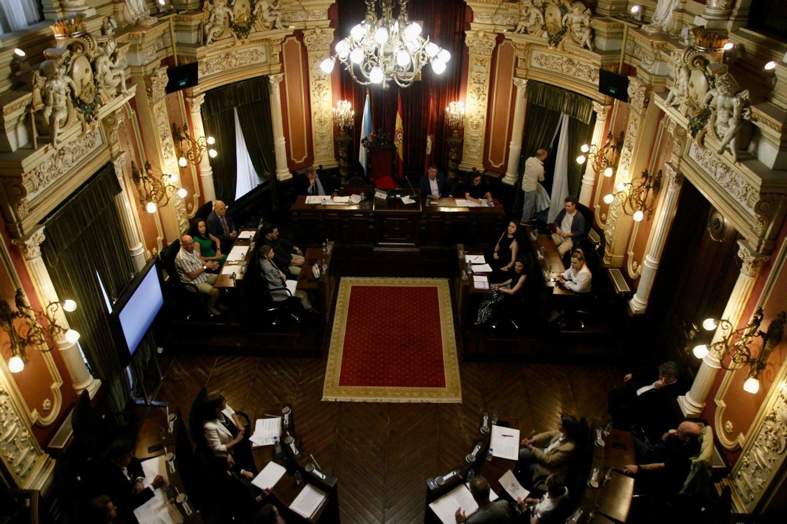 Pleno del Concello de Ourense de este jueves, 31 de mayo. (Foto: Miguel Ángel).
