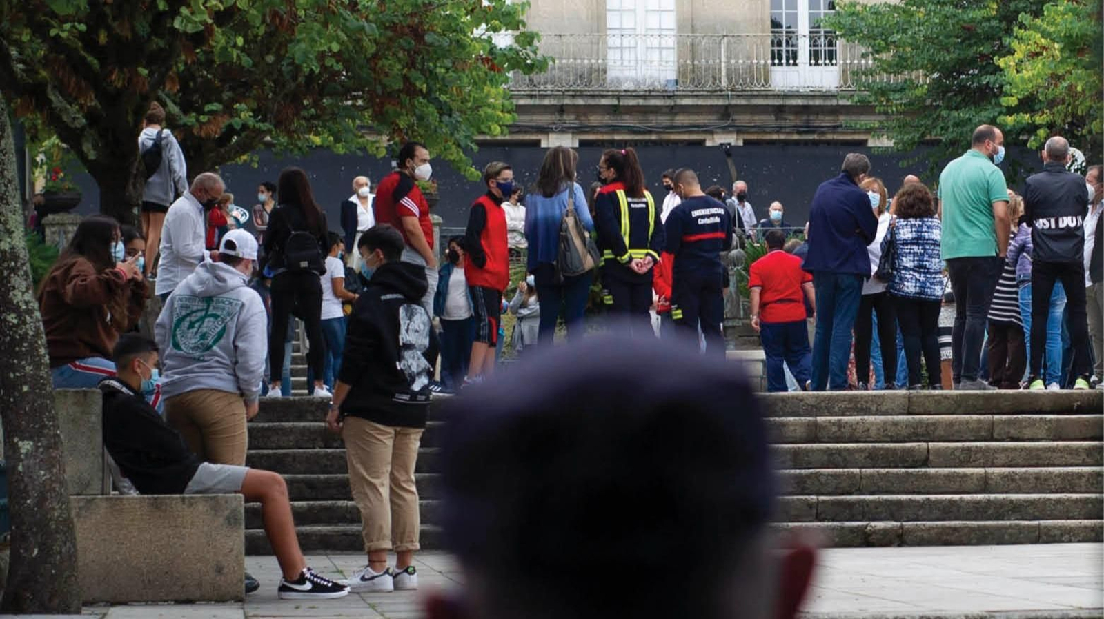 La concentración del pasado sábado. (Martiño Pinal)
