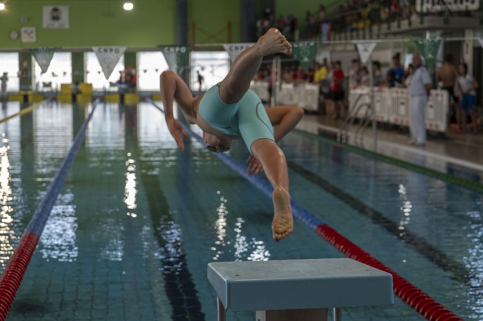 El CN Pabellón logra un triplete de alegrías en casa durante el Campeonato Gallego de natación