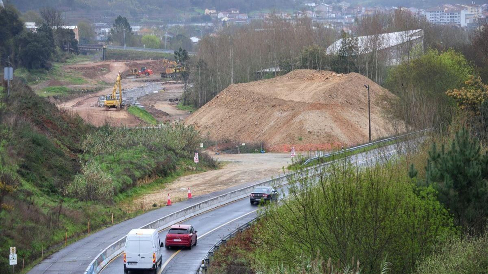 El arranque de la Variante Norte, donde enlazará con el acceso Norte a la ciudad desde la A-52.