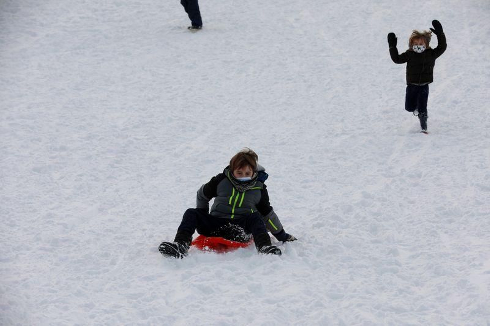 Una jornada en la nieve en Manzaneda (JOSÉ PAZ)