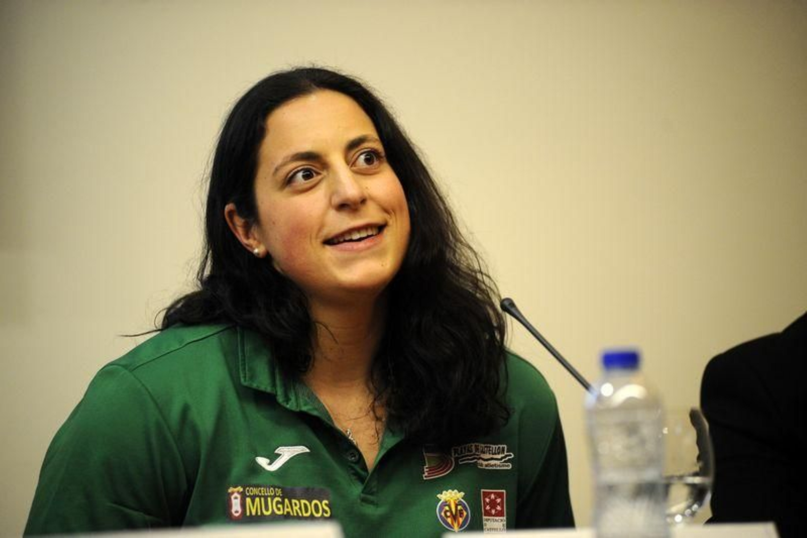 Mª Belén Toimil en el Foro La Región de atletismo // FOTO: MARTIÑO PINAL