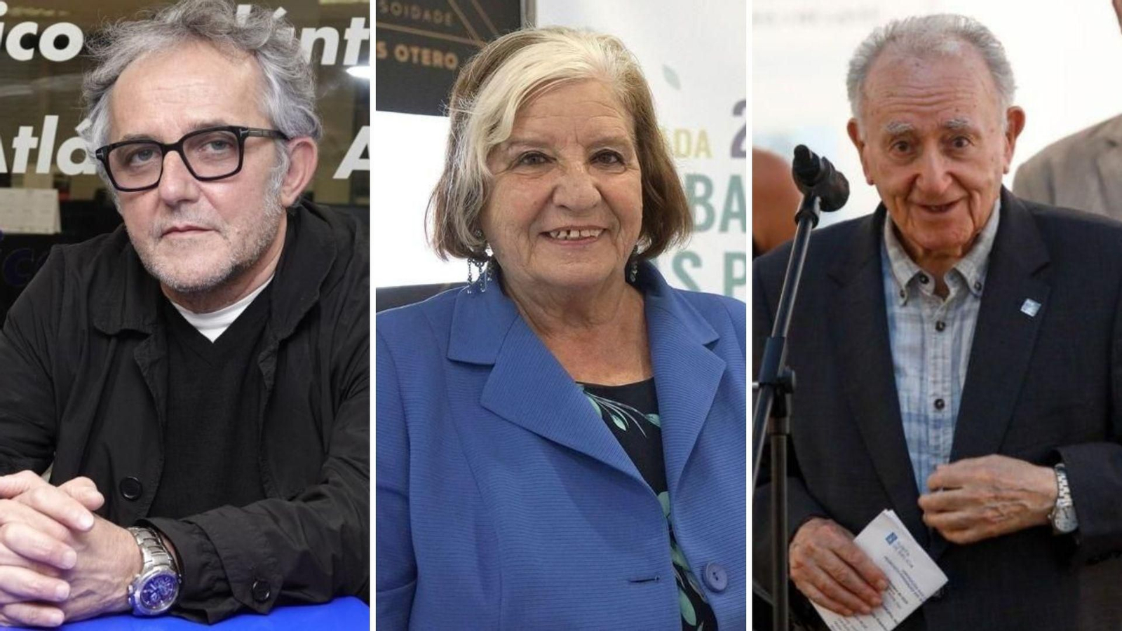 Morris, Carmen Avendaño y Xesús Alonso Montero.