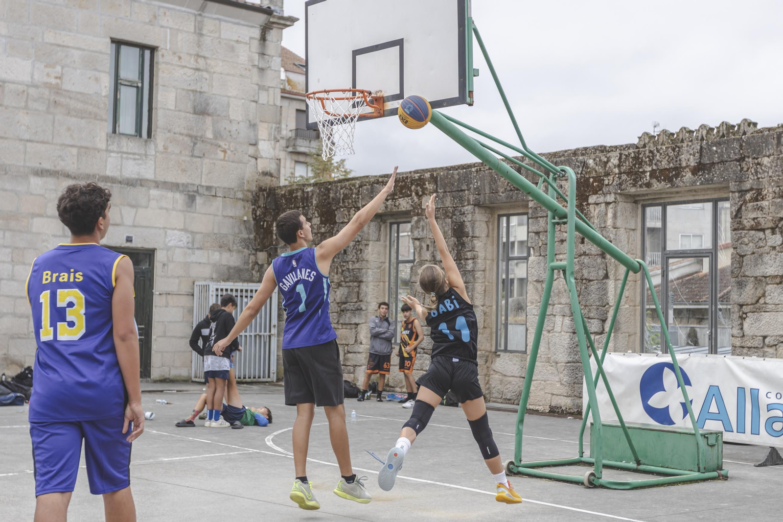 El 3x3 DepOUrense visitó Allariz y Xinzo