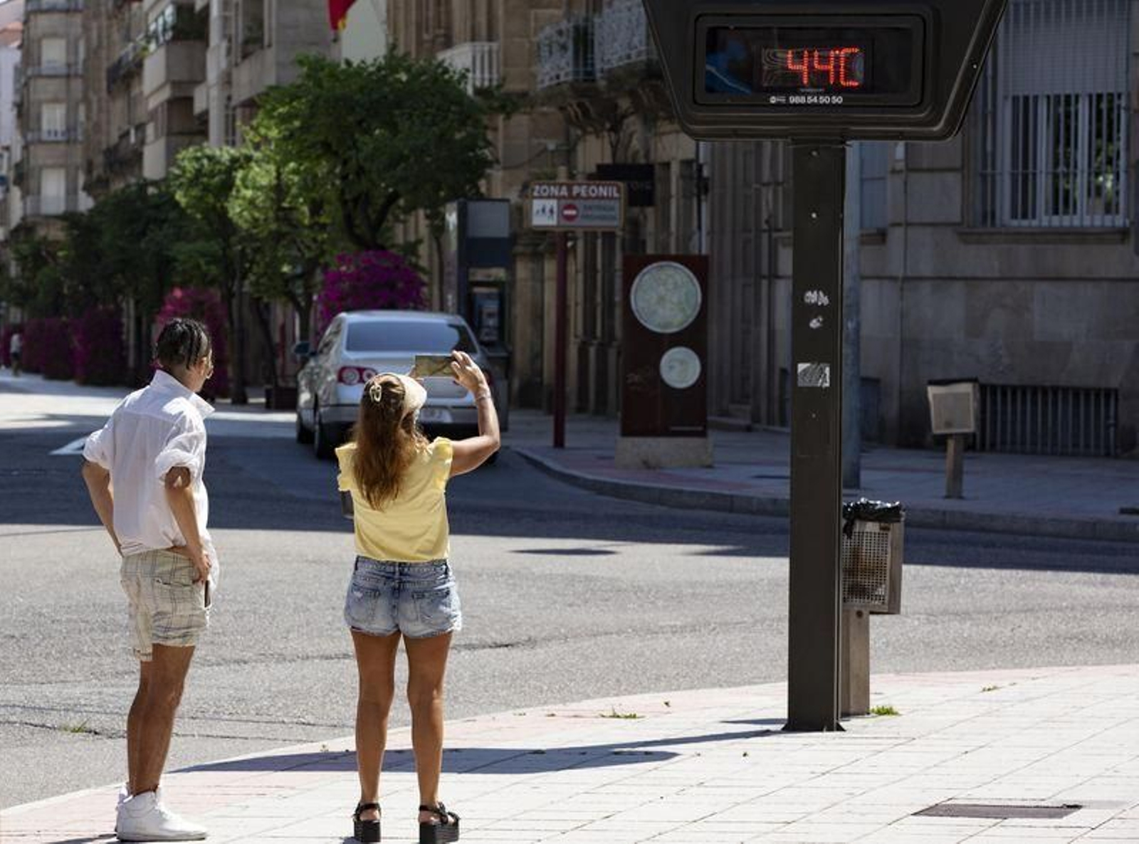 Ourense, en alerta amarilla por altas temperaturas // FOTO: XESÚS FARIÑAS
