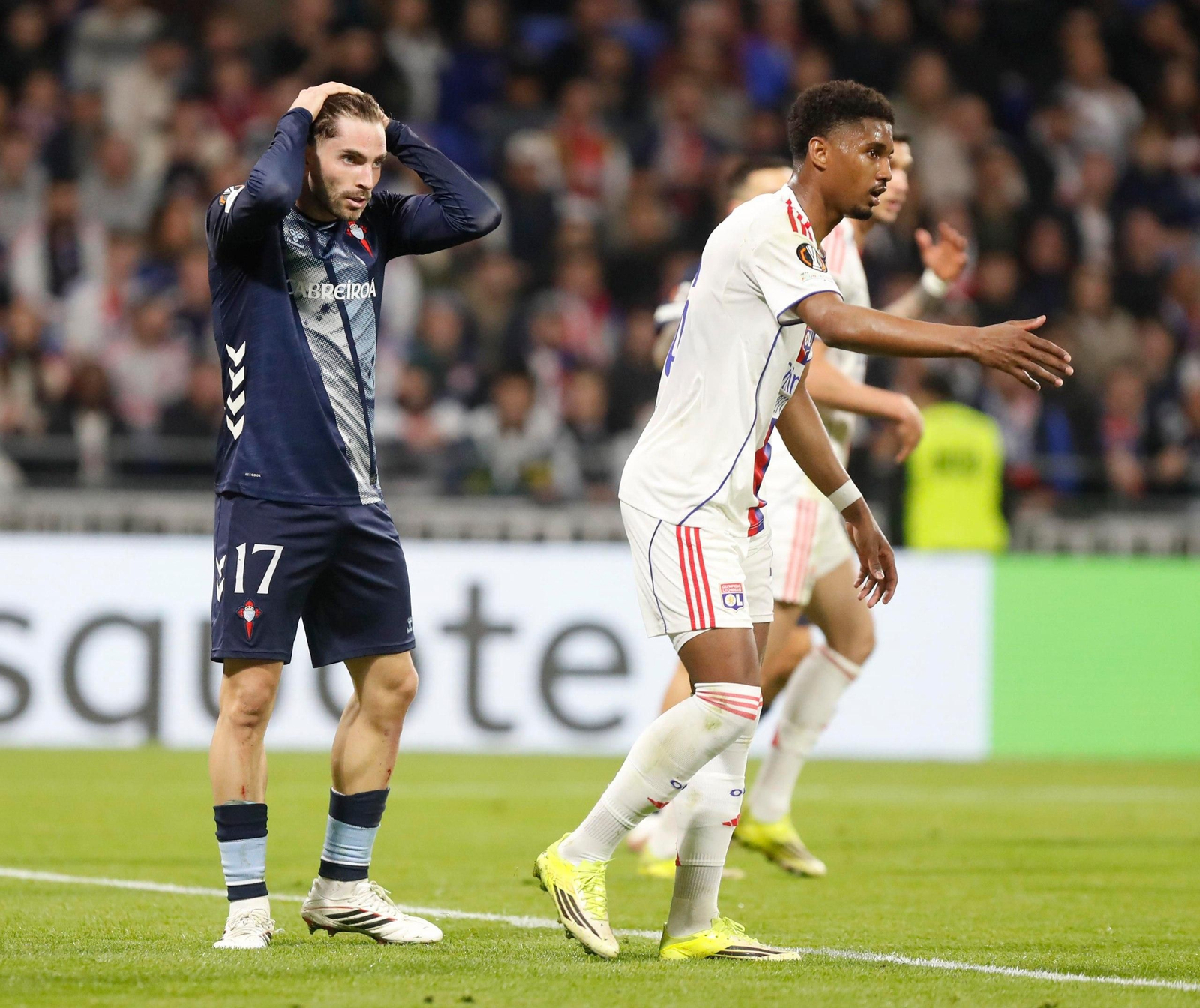 Galería | El partido de vuelta de Europa League Lyon-Celta