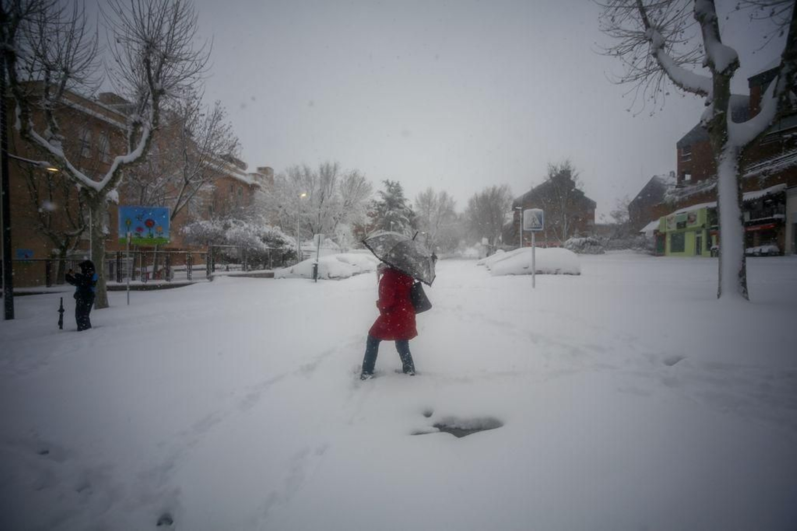 Amanece Madrid nevado1