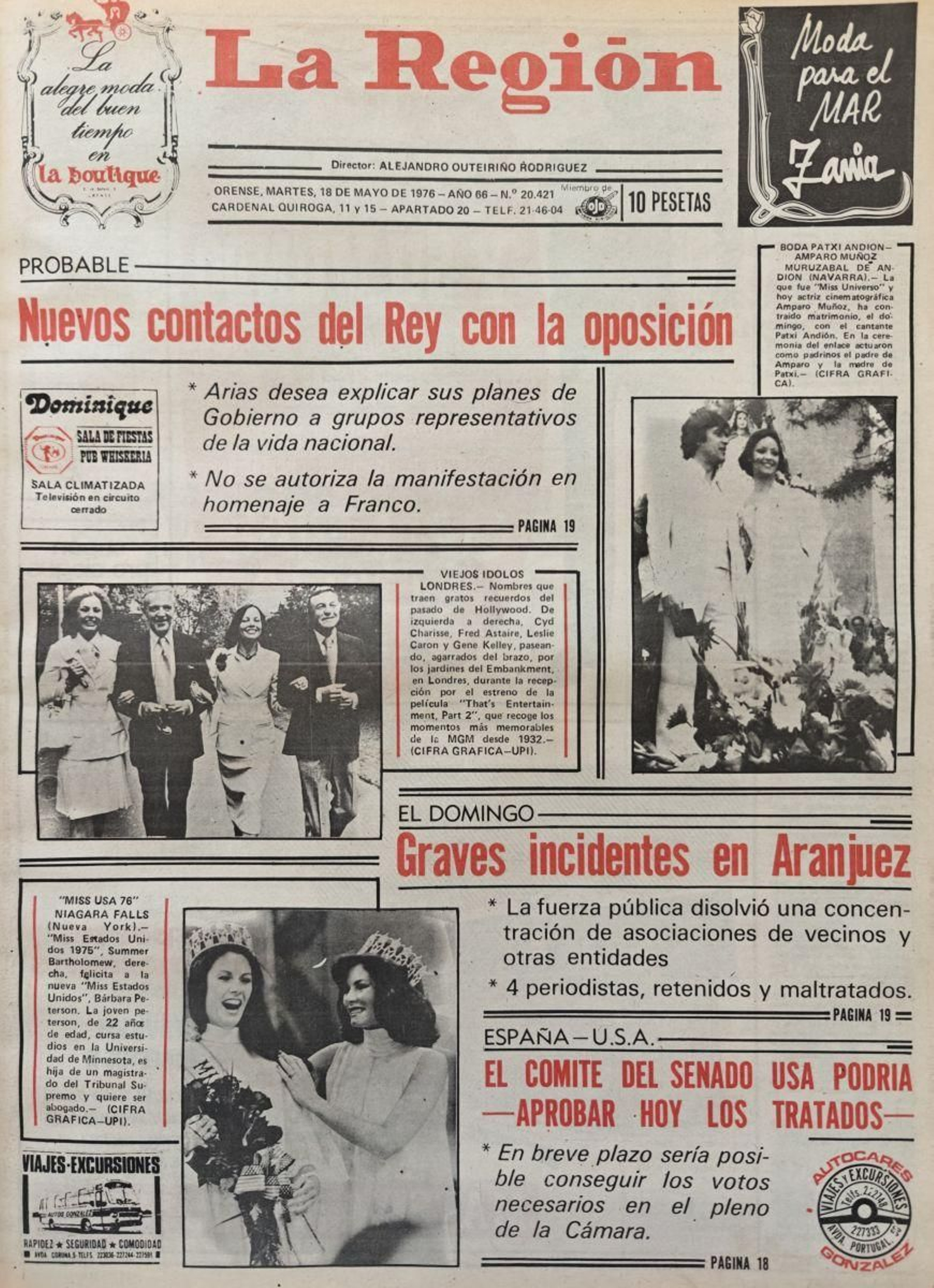 La Primera 18 de mayo 1976.