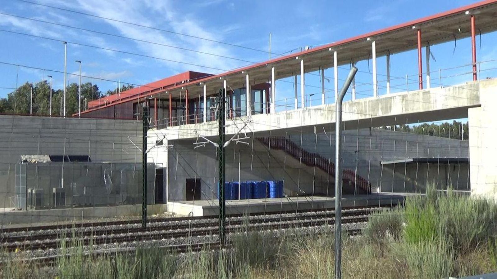 La Estación de Otero de Sanabria, en Zamora, actualmente sigue en obras.