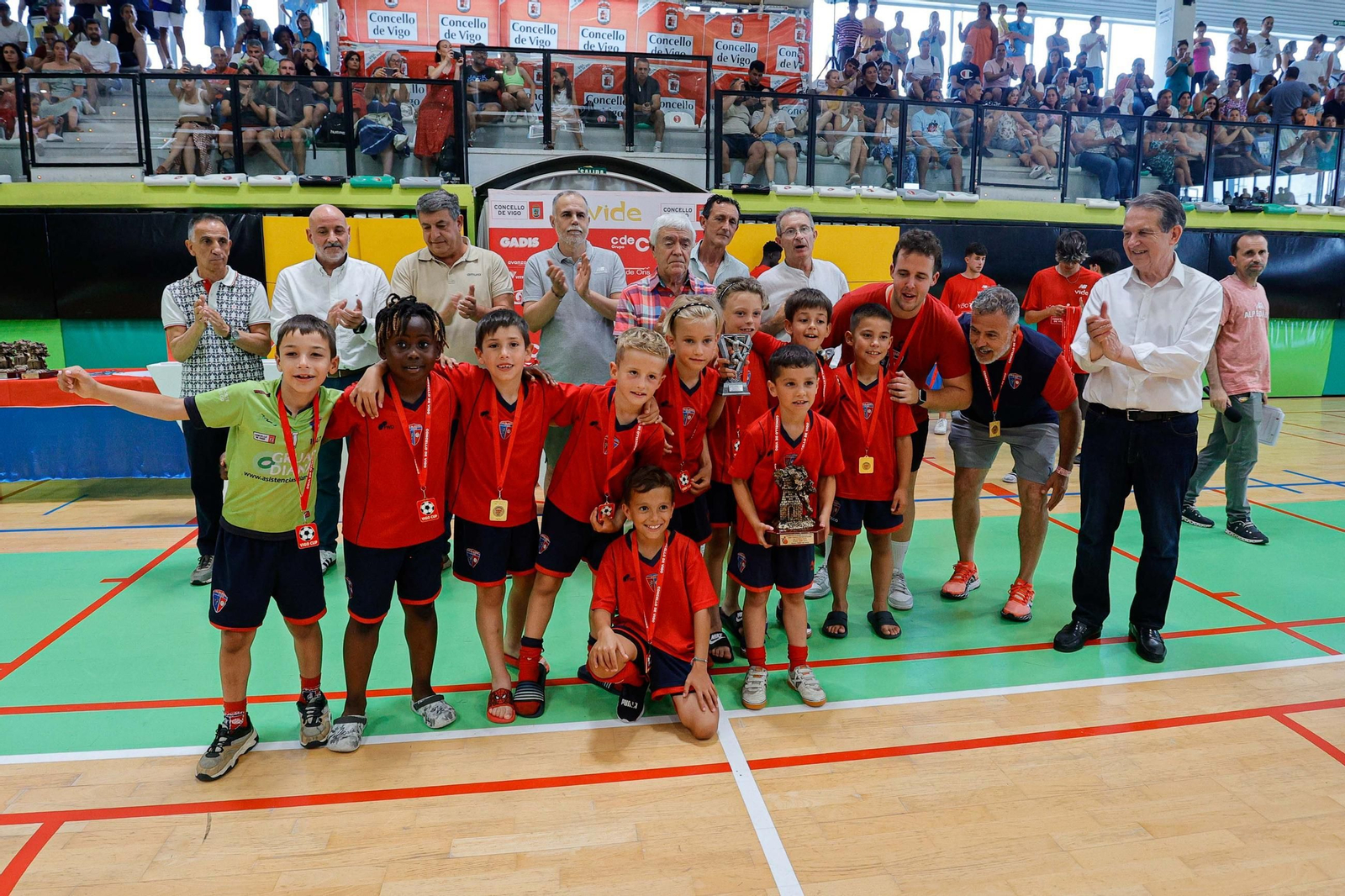 Galería | Clausura de la Vigo Cup con la entrega de medallas