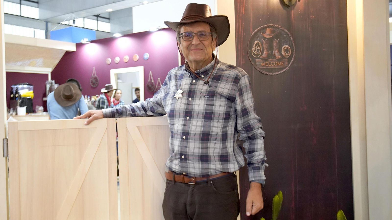 Salvador Vilar, CEO del grupo PCS, que muestra en la feria su línea de cárnicos congelados.