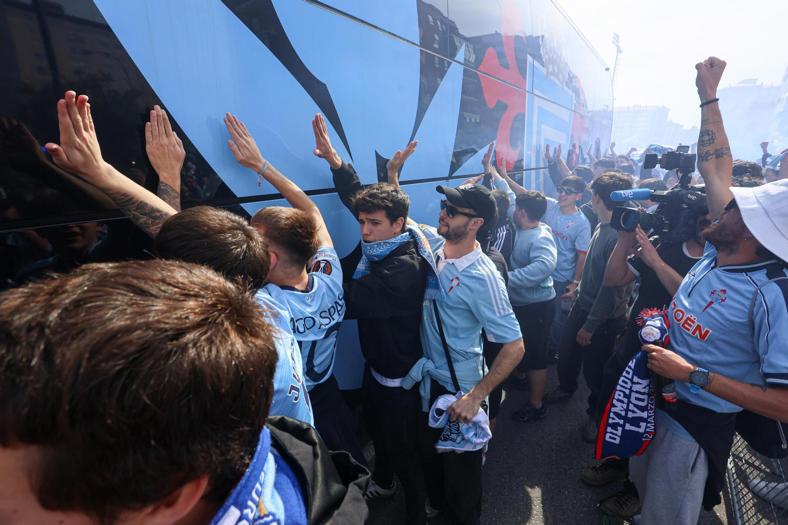 Galería | La goleada del Friburgo puso fin al sueño europeo del Celta