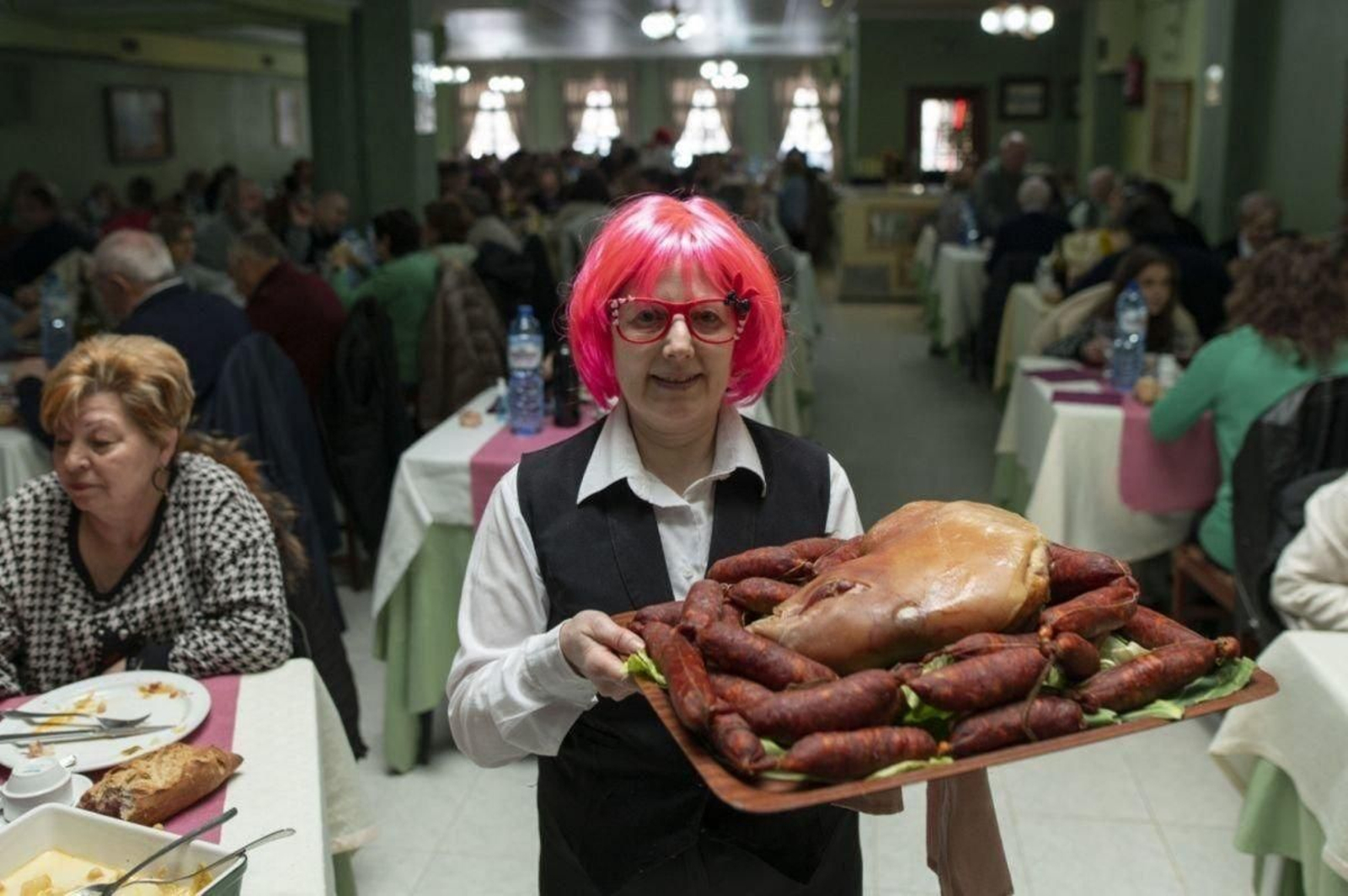 Cachucha no menú para despedir o Entroido con festa no Carballiño.