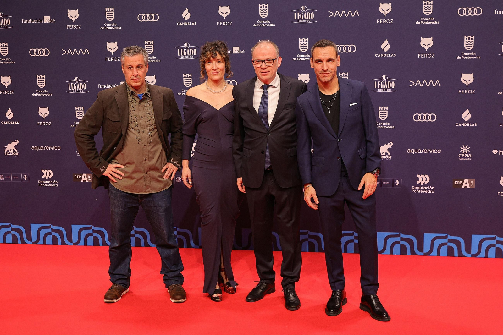 Galería | La alfombra roja de los Premios Feroz 2026 en Pontevedra