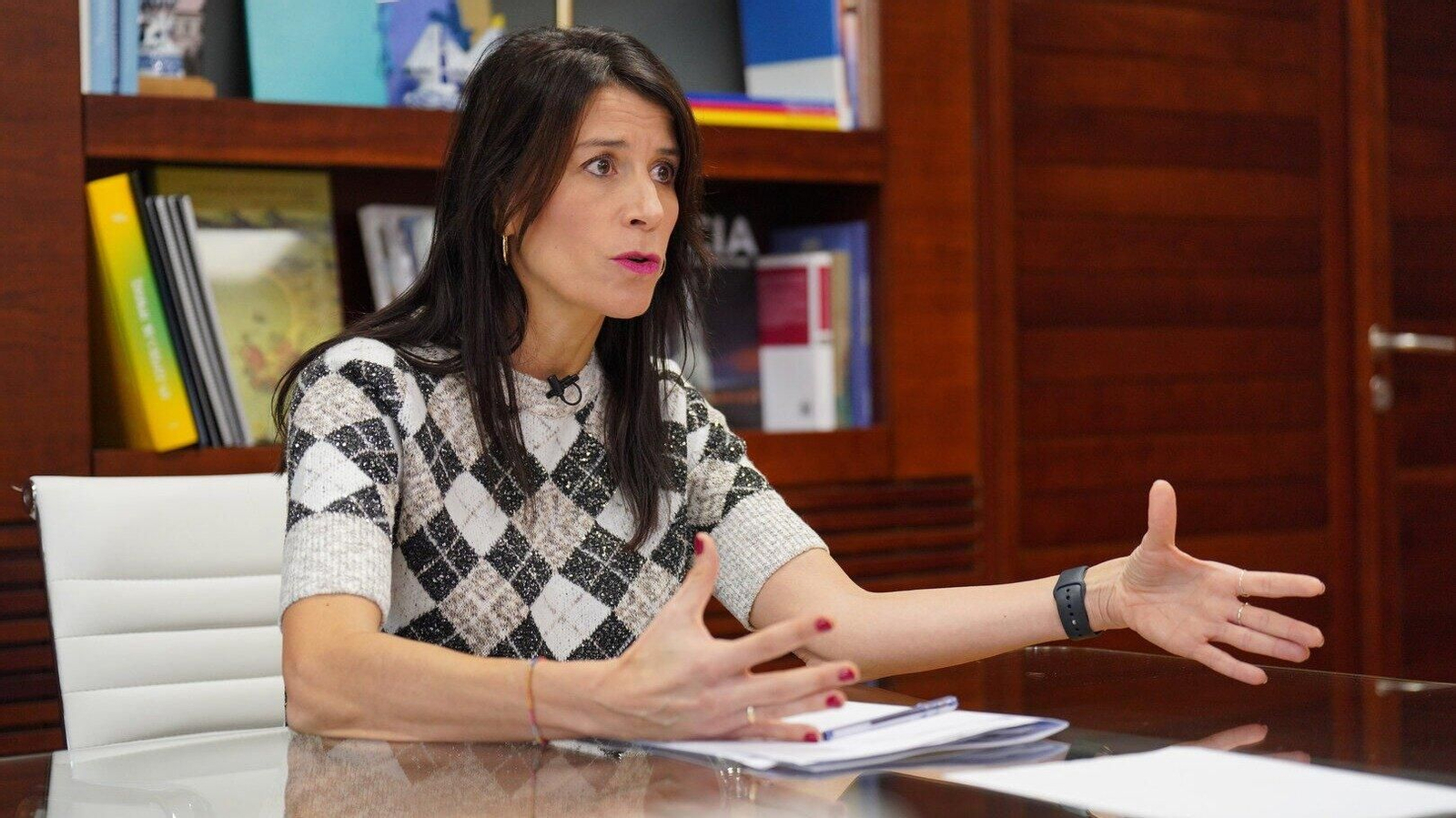 La conselleira de vivienda, María Martínez Allegue, durante una entrevista para Europa Press. (Foto: Europa Press)