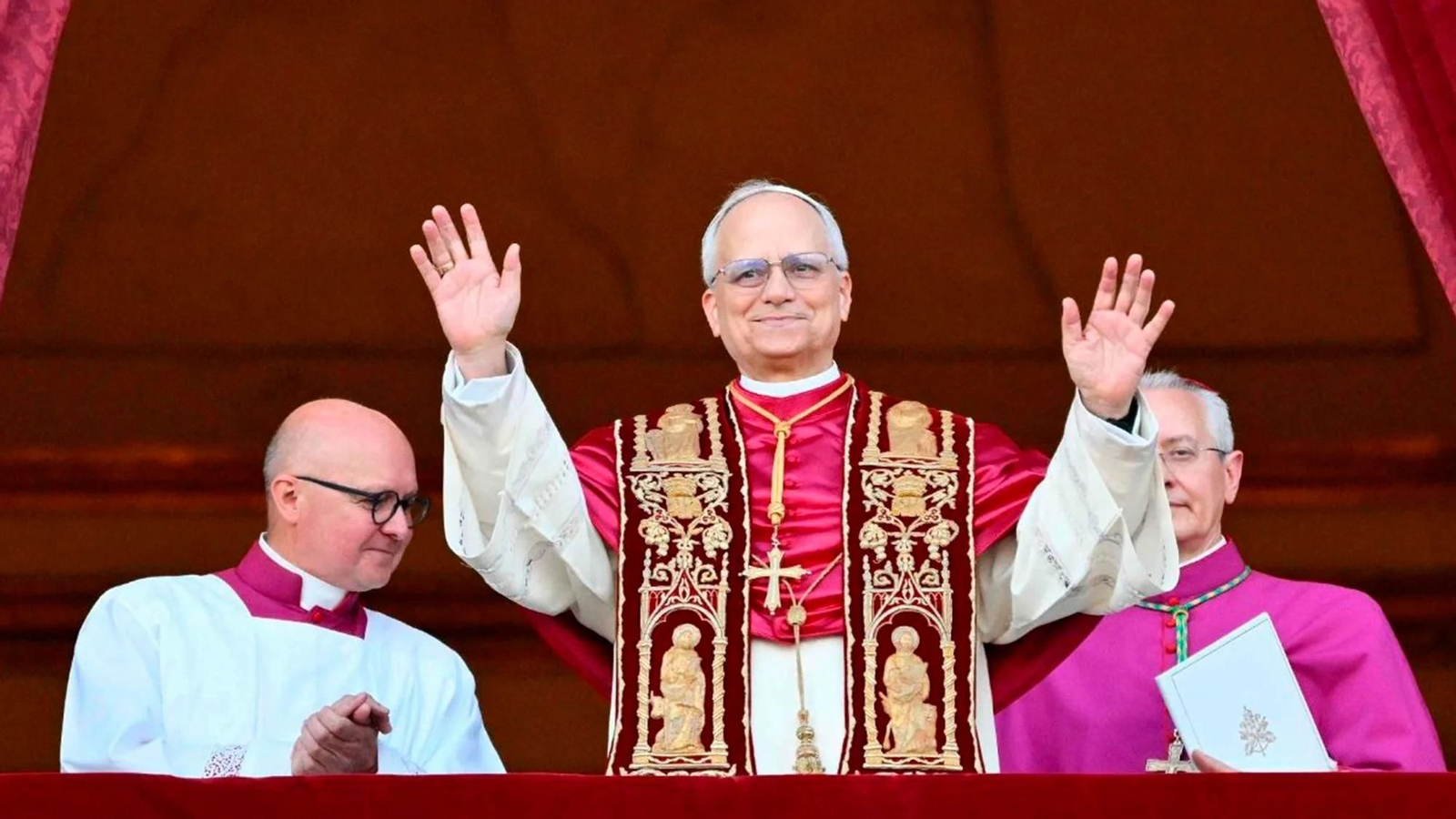 El Papa León XIV, tras su proclamación en el Vaticano