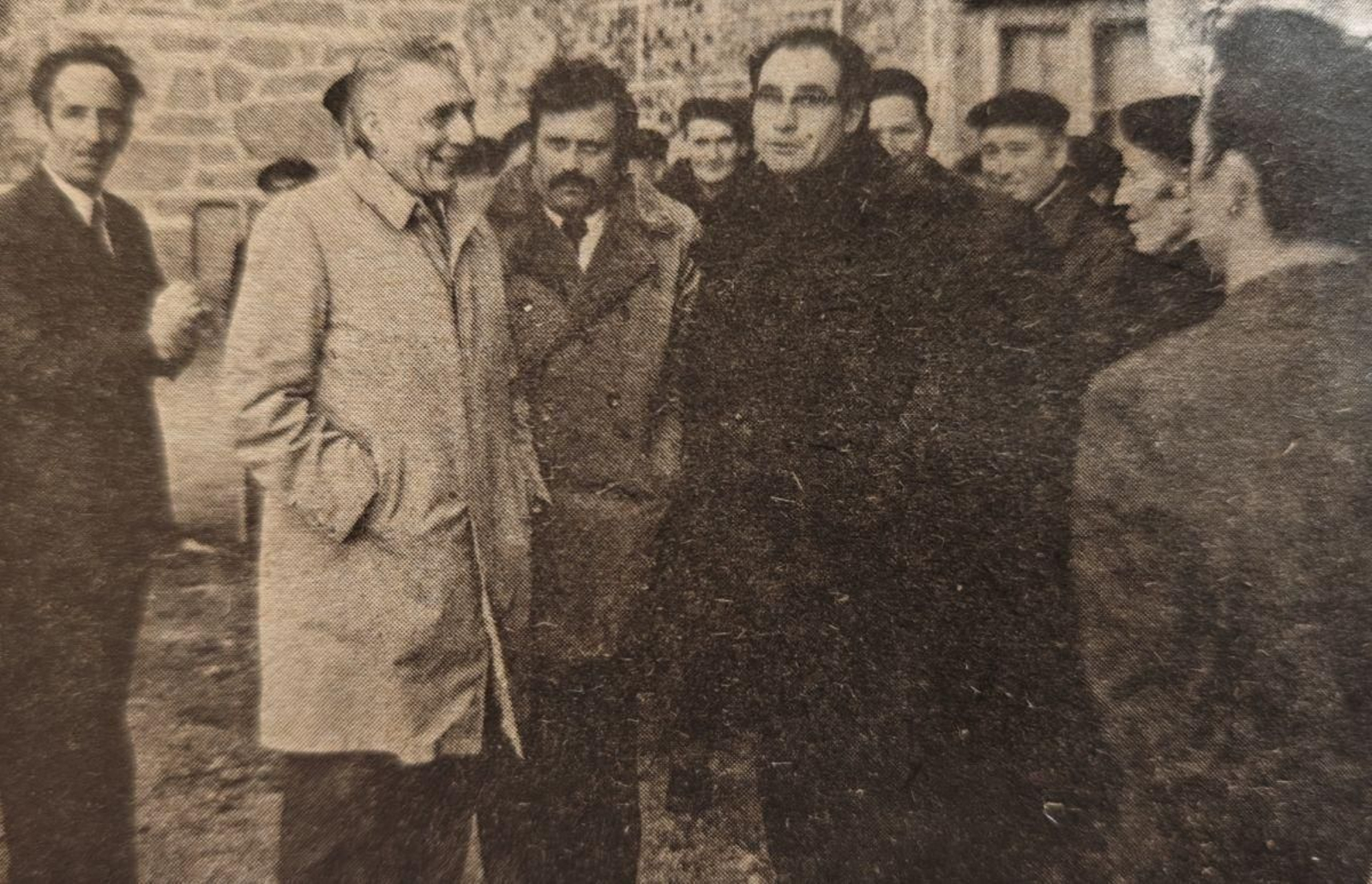 El gobernador civil en su visita a Muiños.