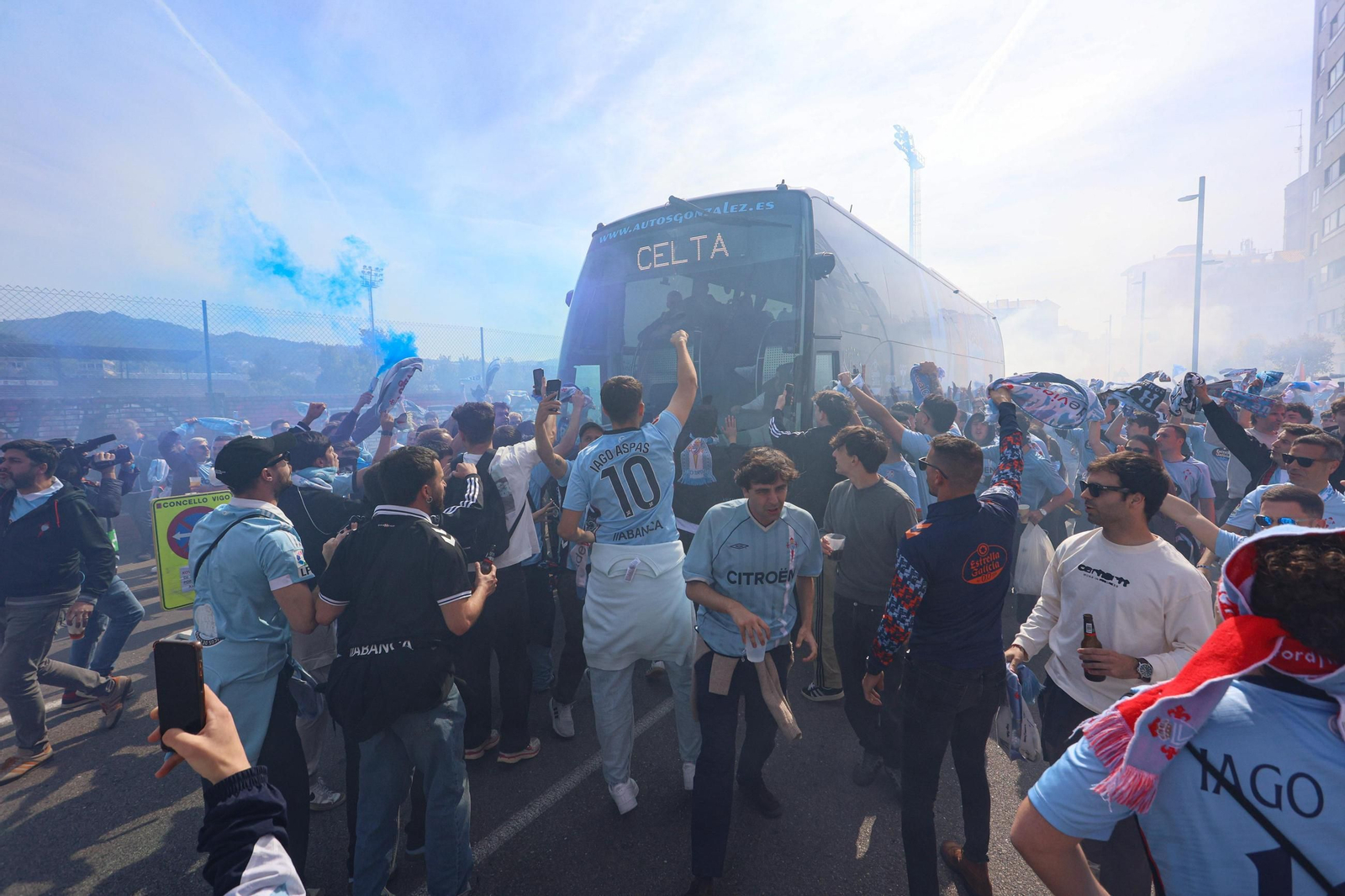 Galería | La goleada del Friburgo puso fin al sueño europeo del Celta