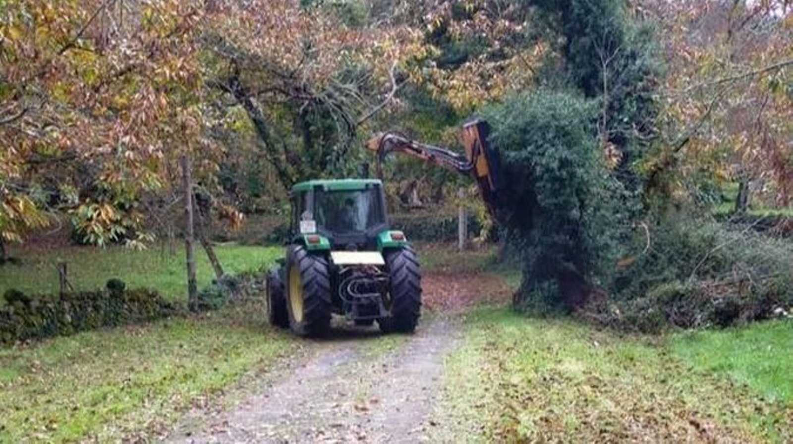 Imagen de archivo de un tractor
