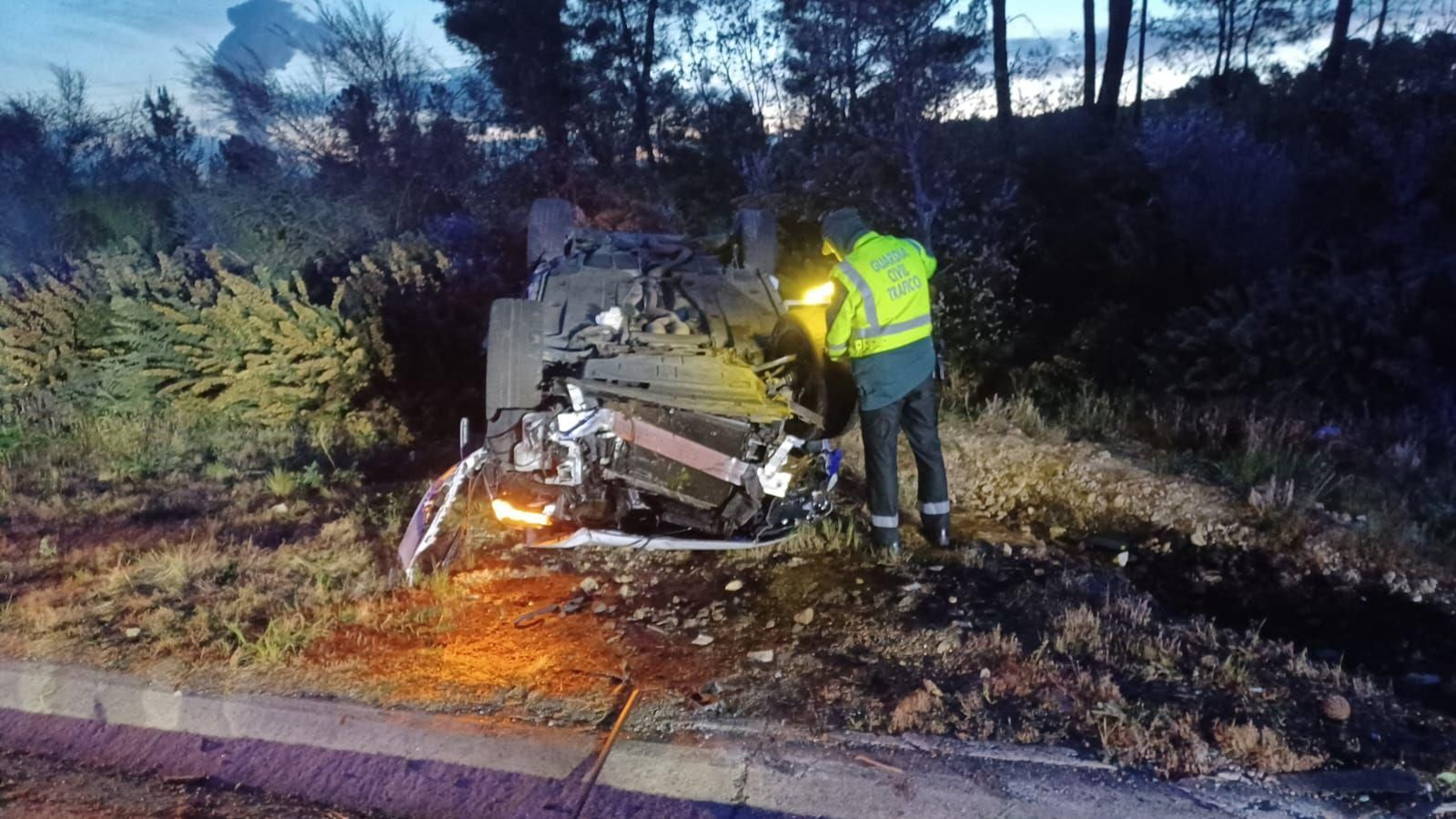 Estado del vehículo tras el accidente
