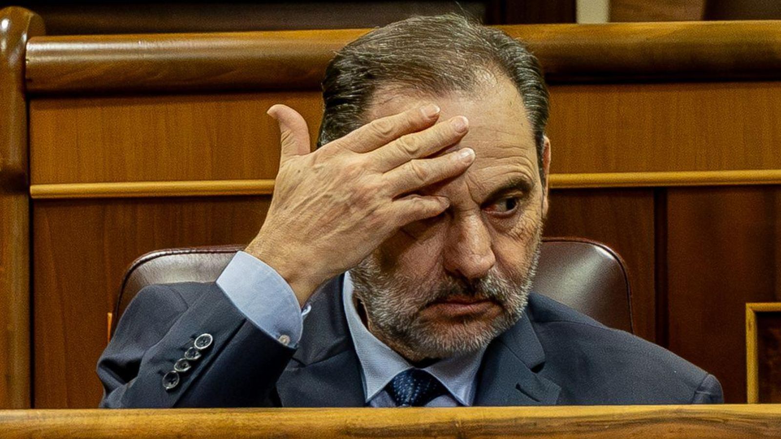 José Luis Ábalos en el Congreso.