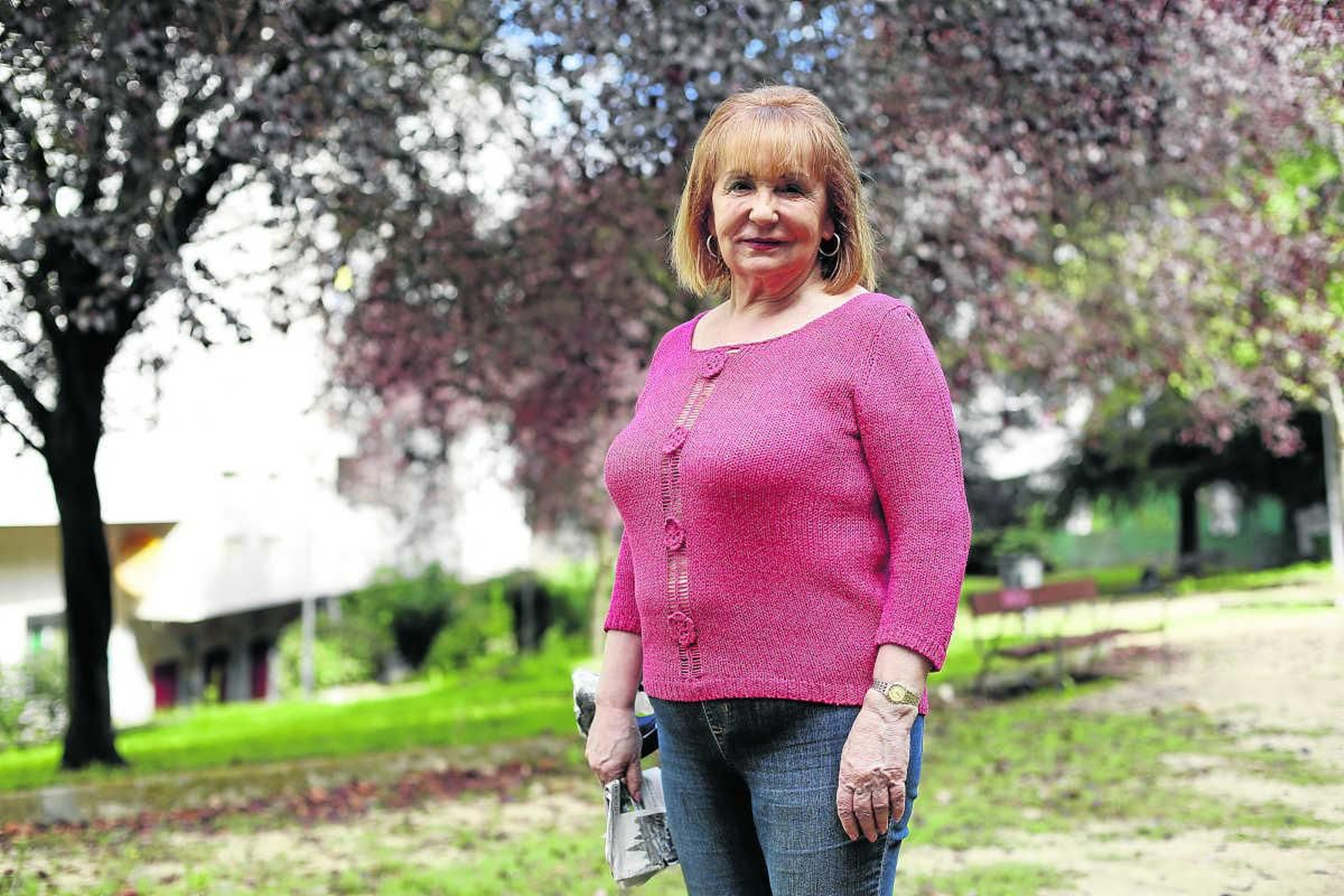 Elena Moreno: “Aunque no soy gallega entiendo el gallego. no lo hablo porque no sé pronunciarlo"