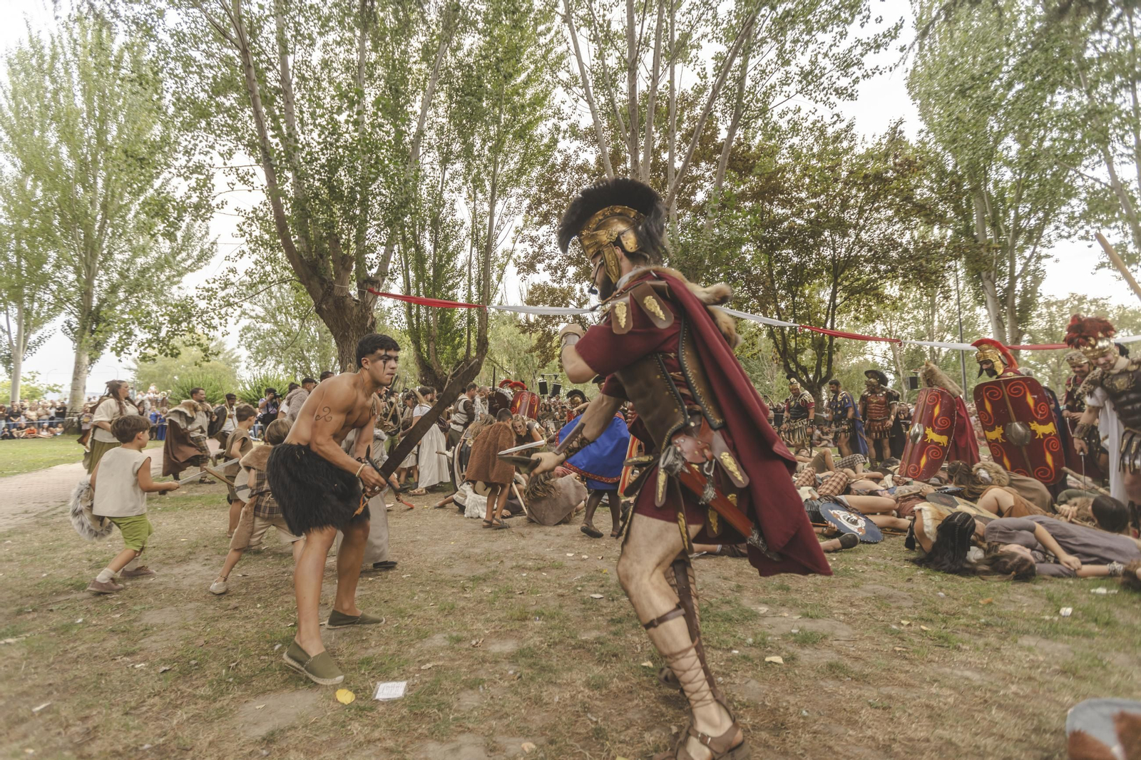 Galería | Los romanos cruzan el Lethes: Xinzo pone fin al Esquecemento, un evento con cifras récord