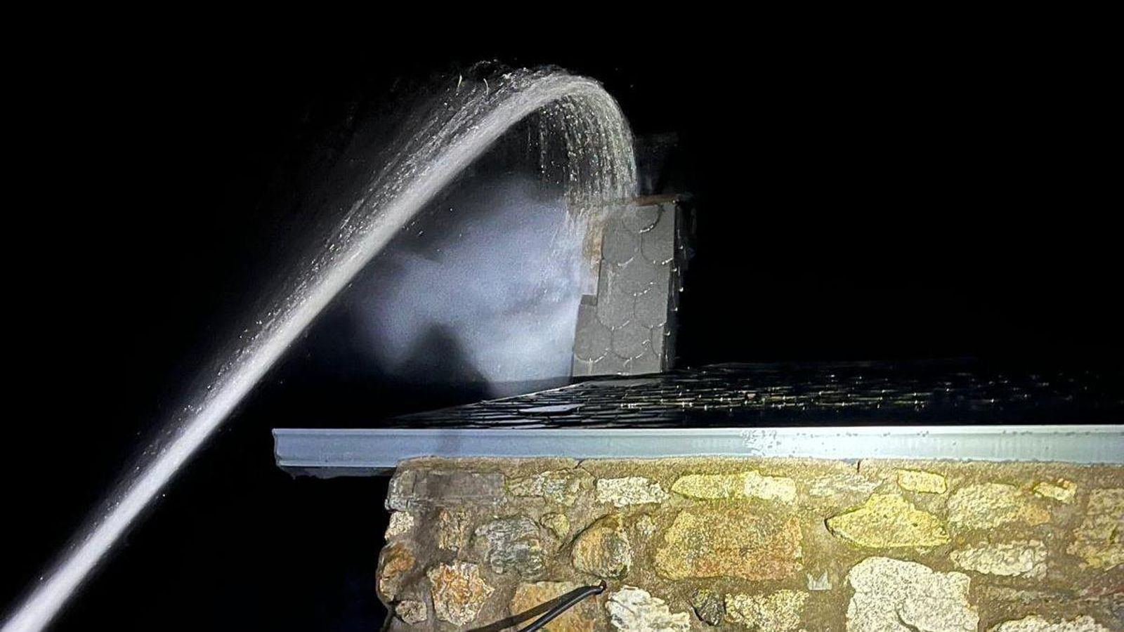 Enfriamiento de la chimenea