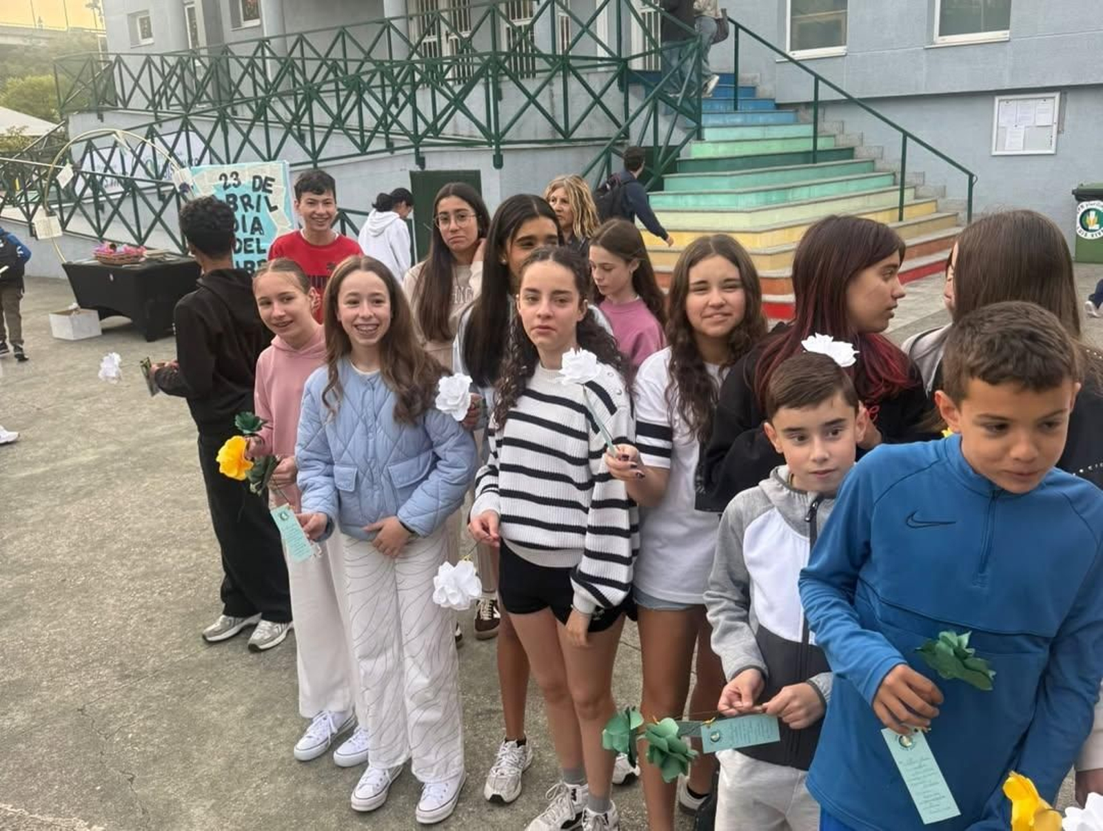 O Día do Libro no colexio Luis Vives