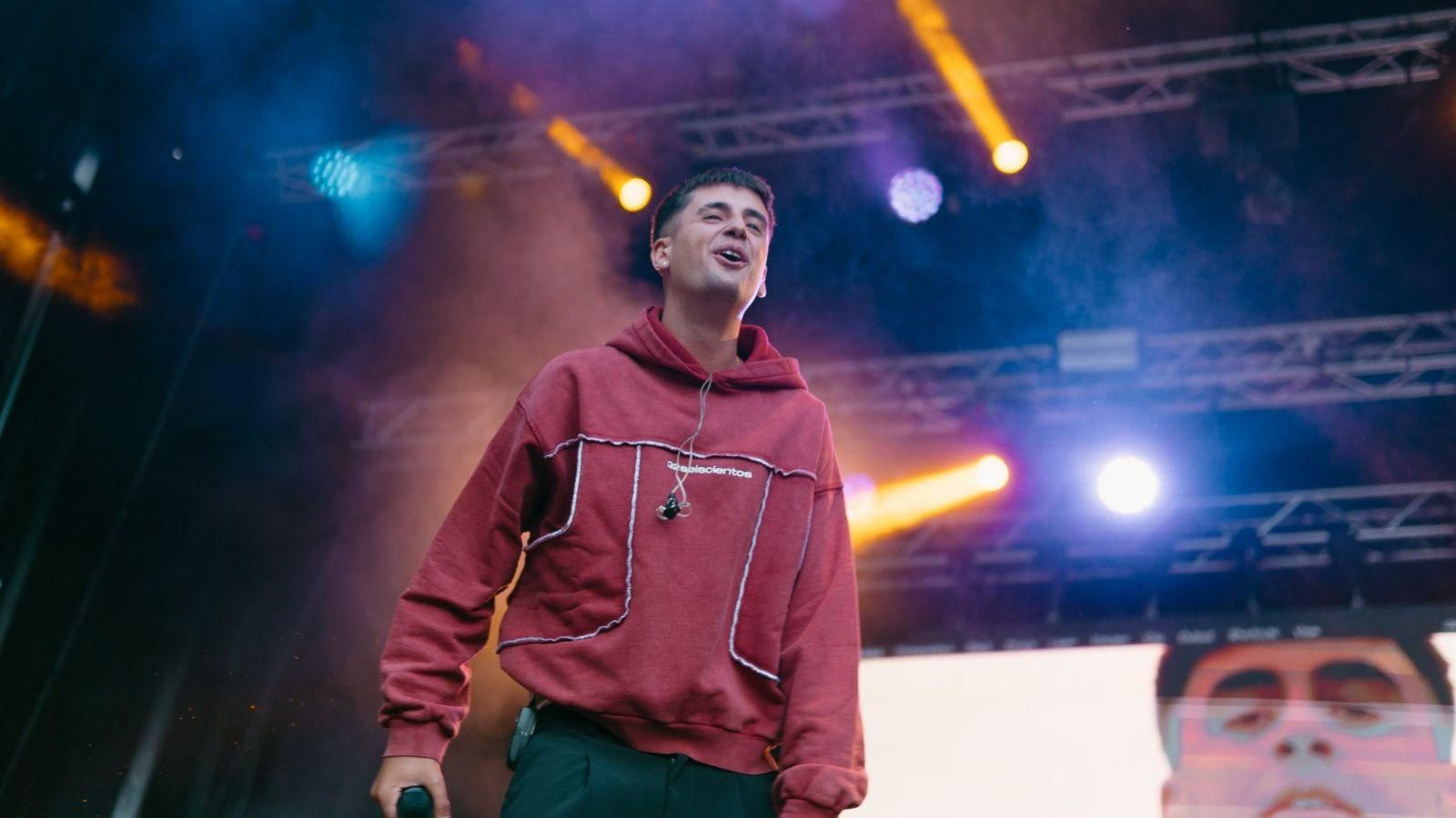 Martín Louro, máis coñecido coma 9Louro, no Extruga 2025.