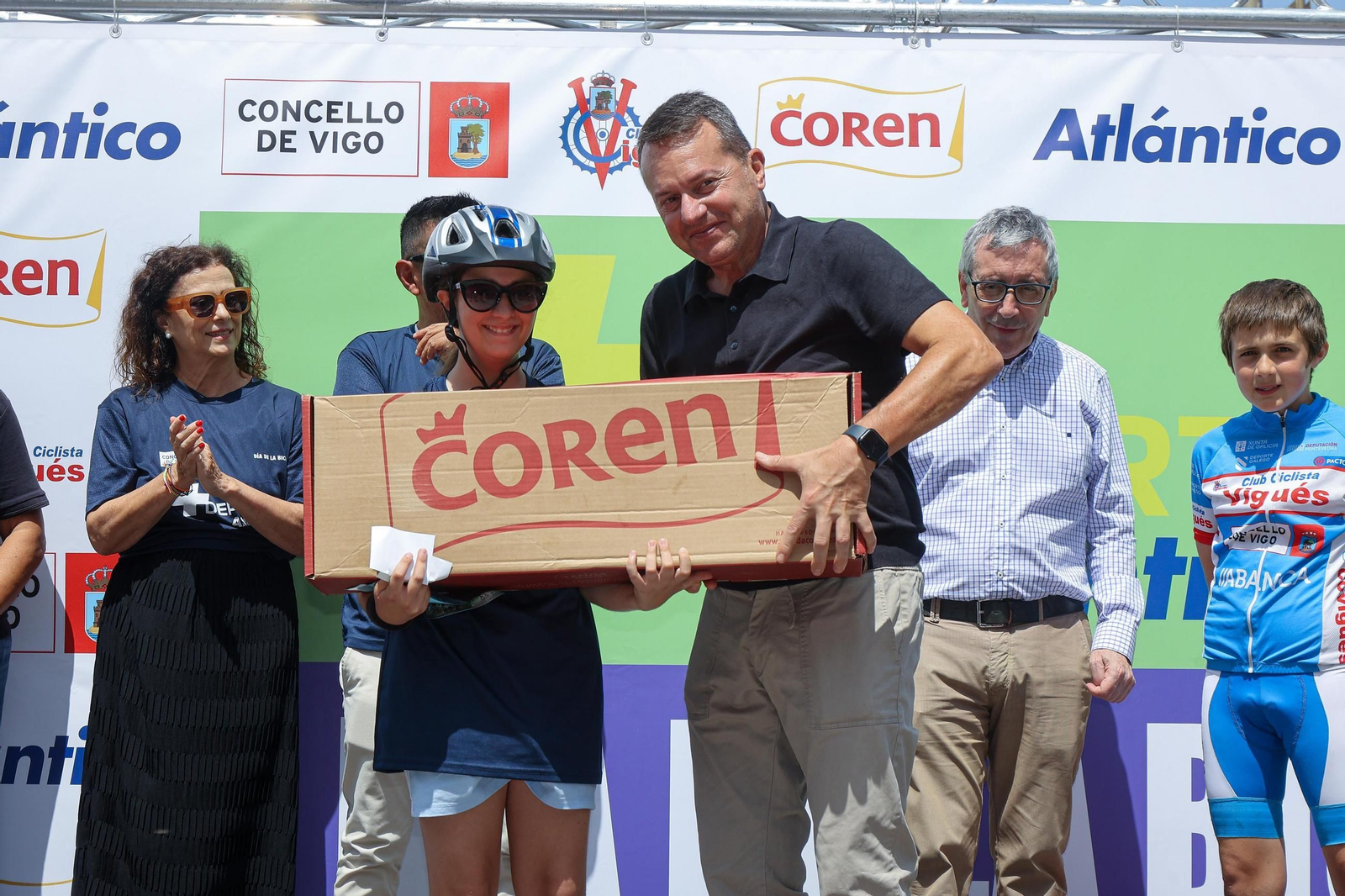 Galería | El ciclismo toma Vigo con la primera edición del Día de la Bici de Atlántico