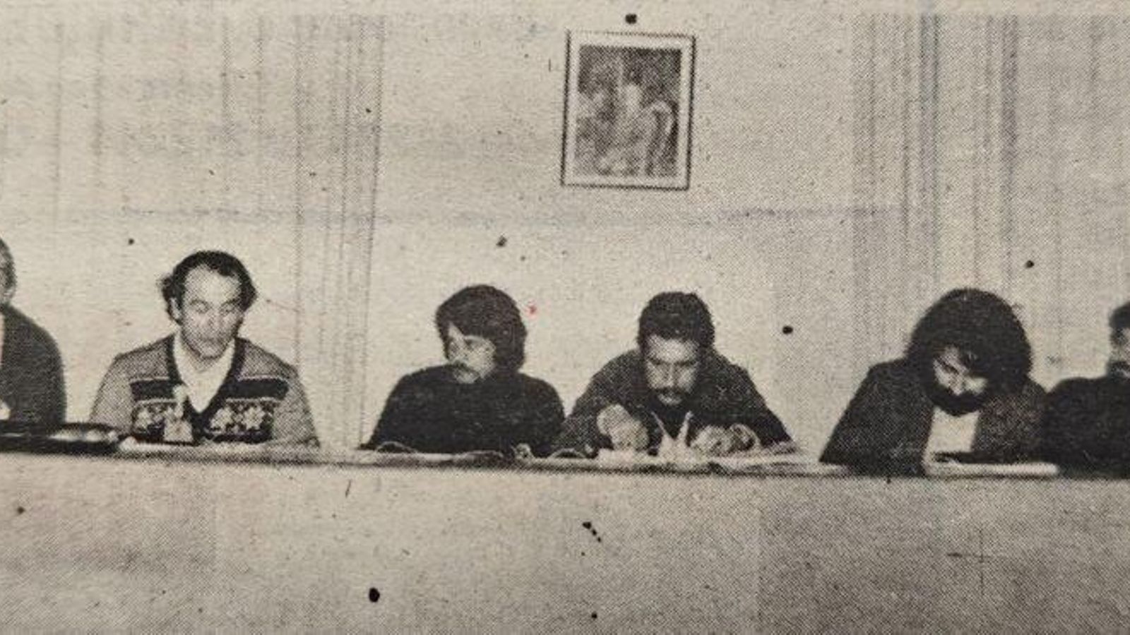 Mesa redonda de las “Xornadas do Cine” en el Ateneo.