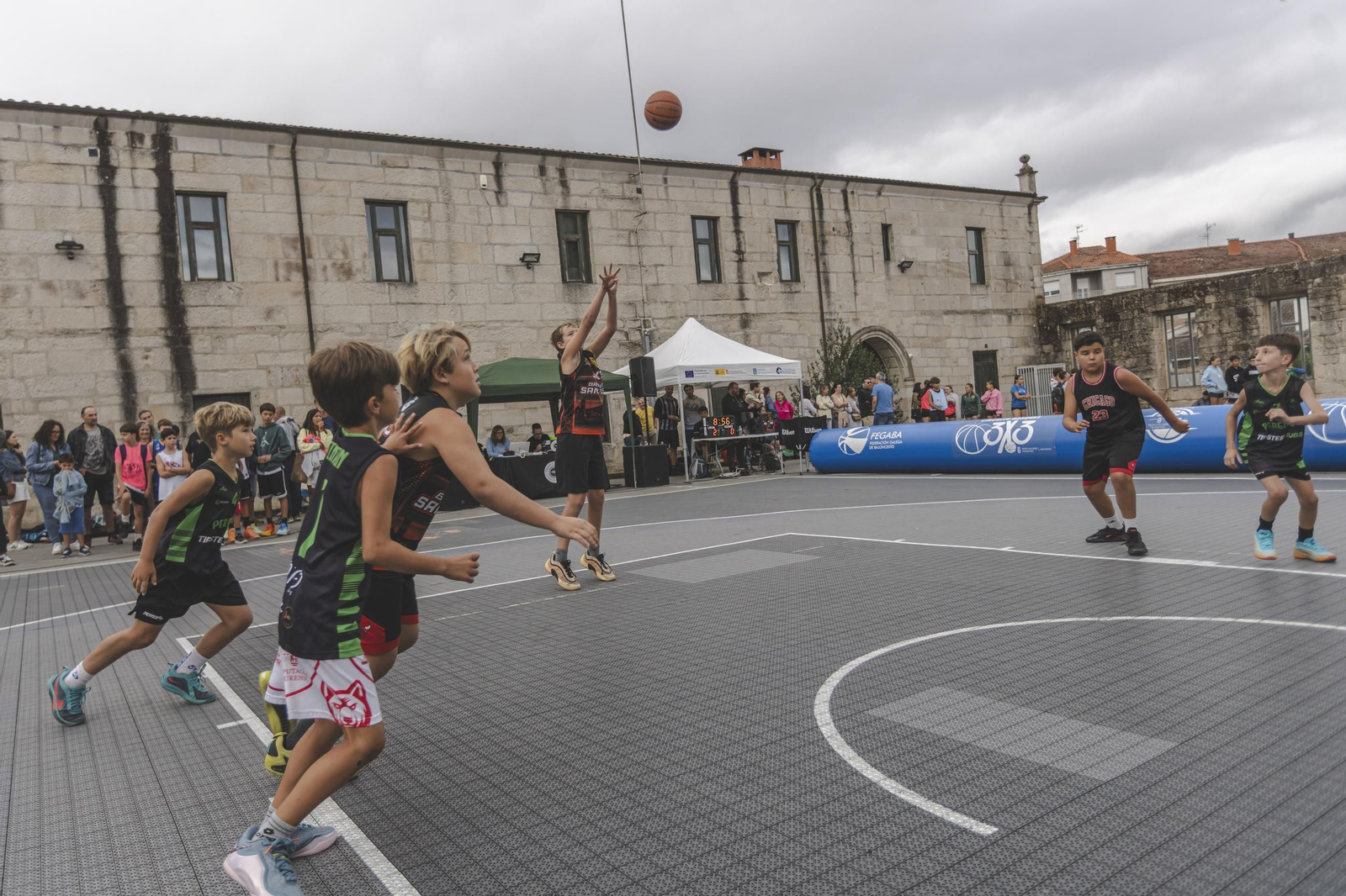 El 3x3 DepOUrense visitó Allariz y Xinzo