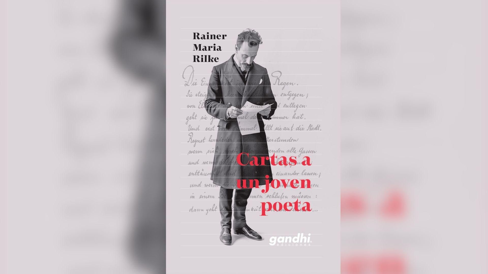 Cubierta de "Cartas a un jóven poeta"