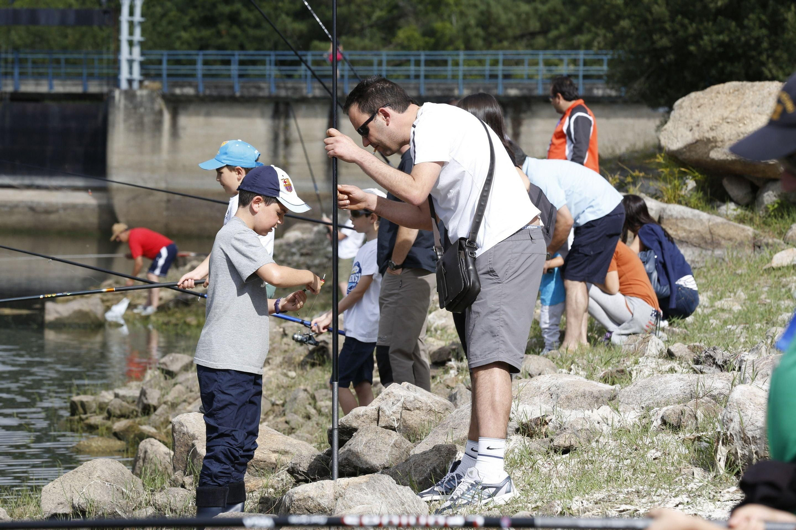 Pesca Ourense +D en Cachamuiña