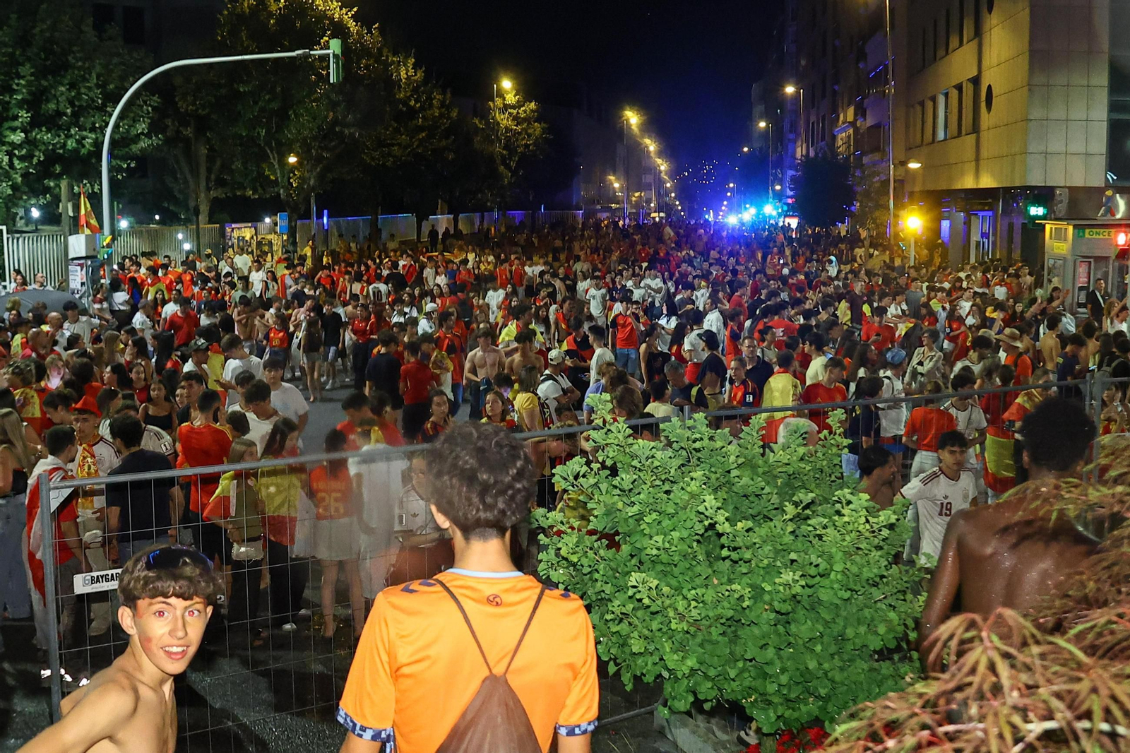 Galería | Vigo celebra la victoria de España en el Mundial 2026