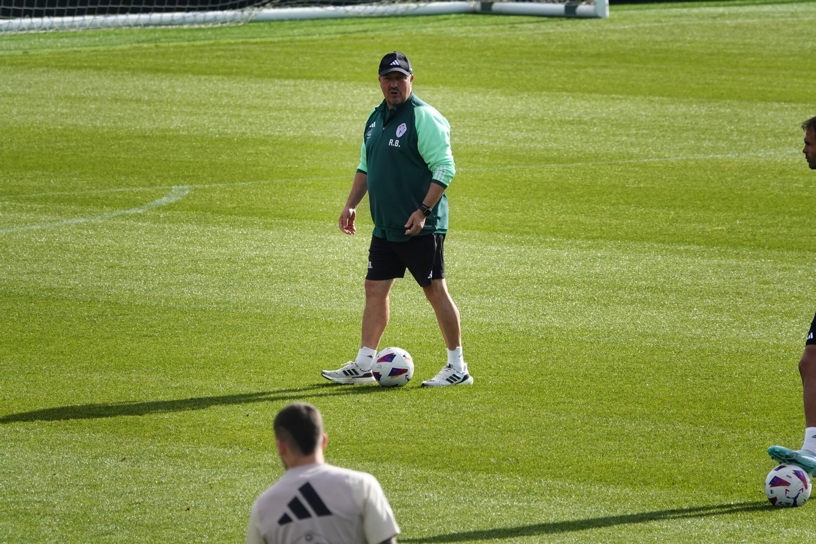 Entrenamiento del Celta en Mos.