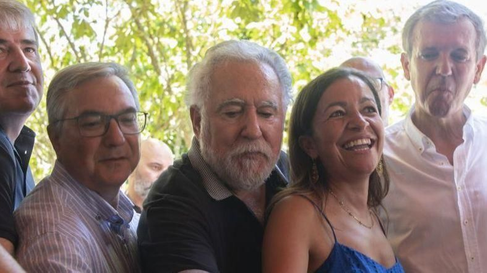 Miguel Santalices en la Festa do Pan de Cea.