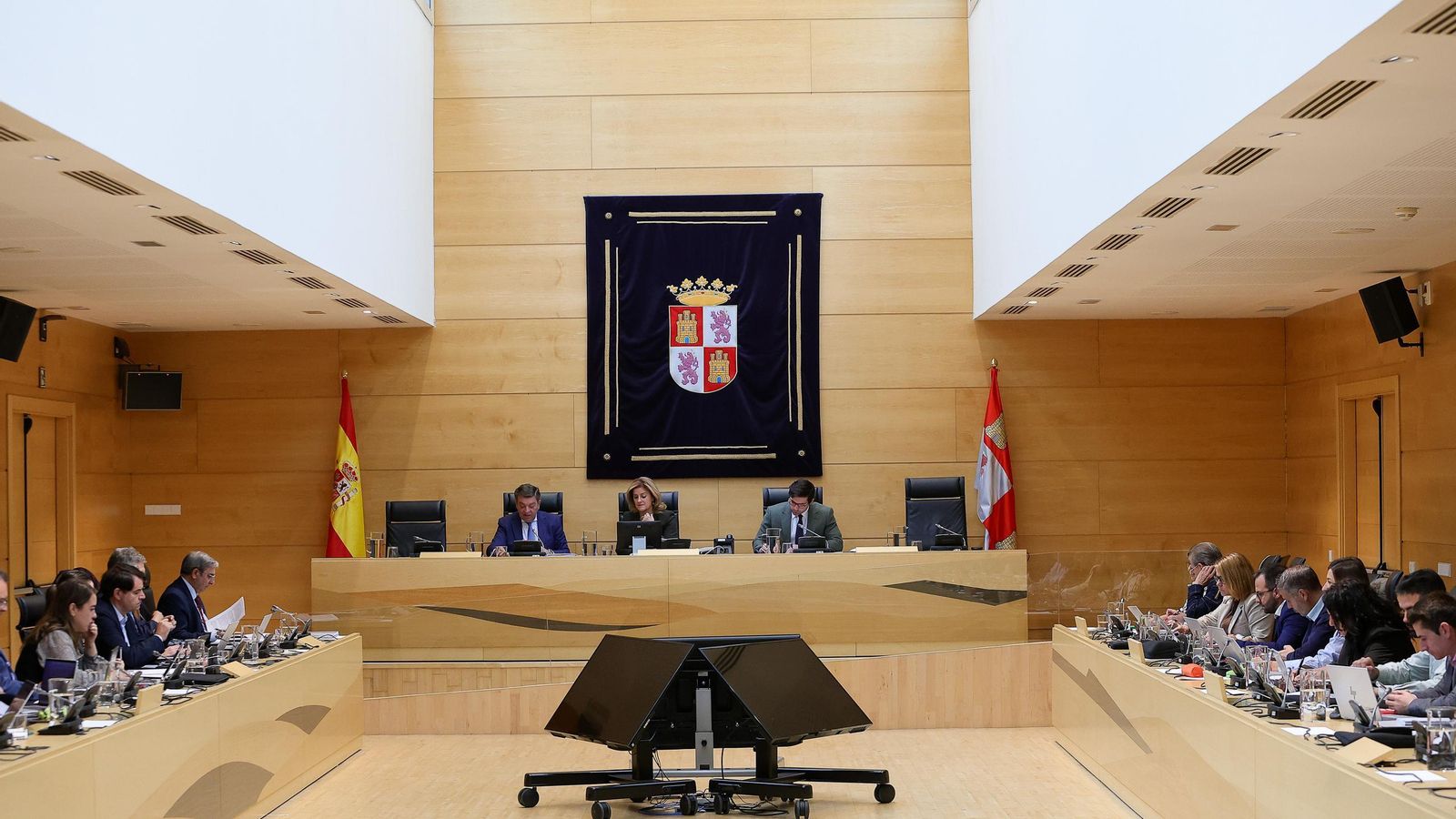 El gobierno de Castilla y León durante su comparecencia
